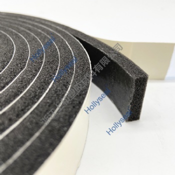 Hollyseal?6.4mm厚低密度單面帶膠防水防塵PVC泡棉膠帶