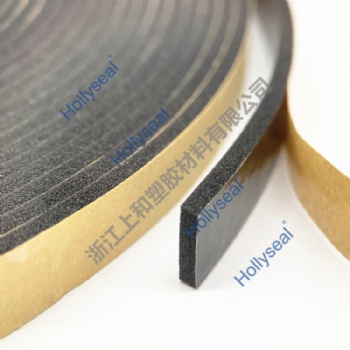 Hollyseal?單面帶膠閉孔玻璃窗戶密封用PVC泡棉膠帶